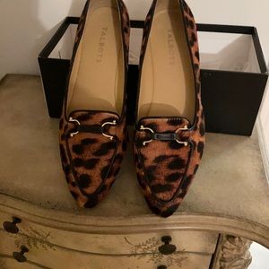 Talbots Francesca  Leopard driving flats
